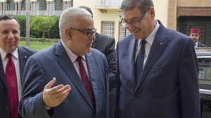 رئيس الحكومة عبد الإله ابن كيران  ونظيره التونسي الحبيب الصيد