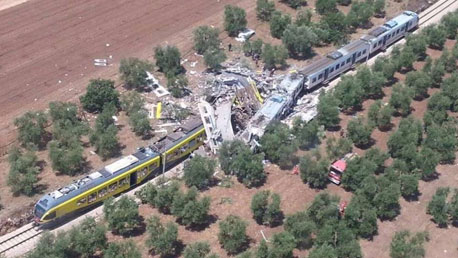 حادث قطار بايطاليا