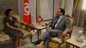 وزير الشؤون الخارجية يستقبل سفيرة الصين بتونس
