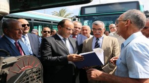 وزارة النقل تتسلم 93 حافلة مستعملة من فرنسا