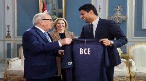 السبسي يلتقي رئيس نادي PSG - Paris Saint-Germain