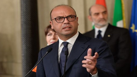 وزير الشؤون الخارجية والتعاون الدولي الإيطالي "أنجلينو ألفانو" 
