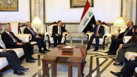 الجهيناوي يلتقي رئيس مجلس النواب العراقي