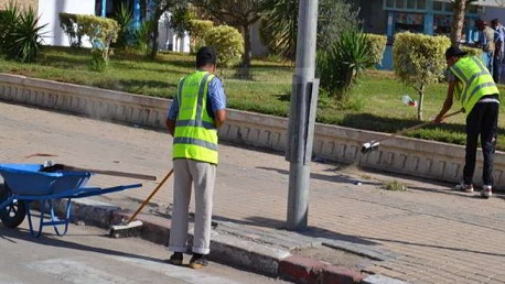 عمال حضيرة