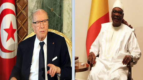 "السبسي" يدعو رئيس مالي لزيارة تونس