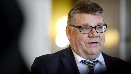 وزير الشؤون الخارجية لجمهورية فنلندا تيمو سُويْني