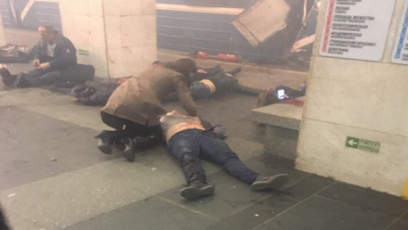 وقوع تفجيرين بمحطة مترو سان بطرسبرغ