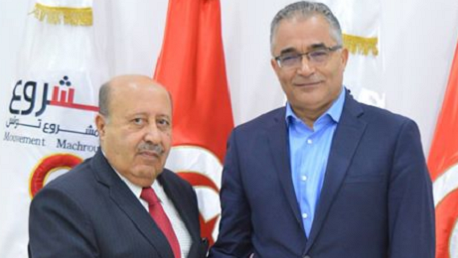 الناصر الغربي ينضم إلى حركة مشروع تونس. 