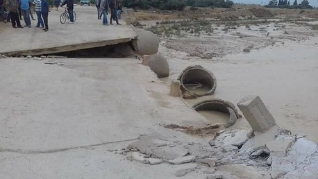 جندوبة: انهيار جسر بمنطقة "الخشاينية" 