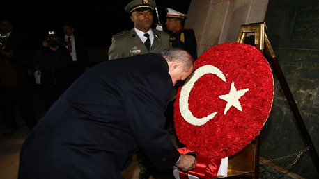 أردوغان يزور نصب الشهداء ثم يُغادر تونس