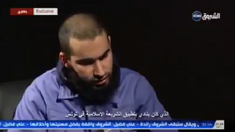 برنامج  وثائقي يحمل اسم "إرهابي تحت الطلب" على قناة الشروق الجزائرية