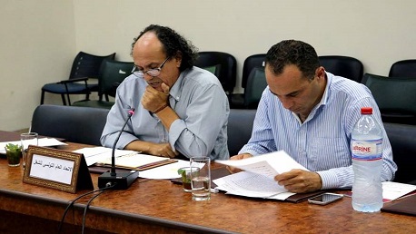  لجنة المالية تستمع إلى ممثلي الاتحاد العام التونسي للشغل حول مشروع القانون المتعلق بتنقيح وإتمام القانون المتعلق بنسبة الفائدة المشطة