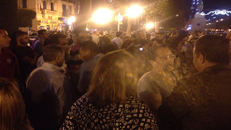احتجاجات ليلية أمام الداخلية ضدّ قرار إقالة "لطفي براهم"
