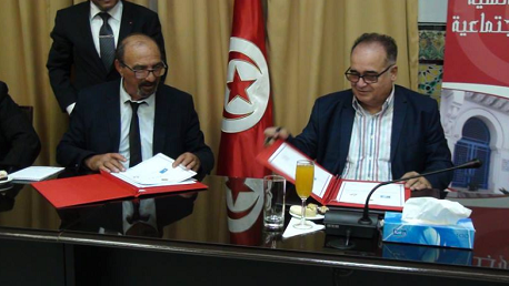 إمضاء اتفاقية شراكة بين وزارة الشؤون الاجتماعية و الرابطة التونسية للدفاع عن حقوق الإنسان