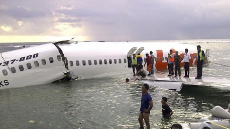 تحطّم طائرة إندونيسية على متنها 188 راكبًا