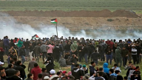 7 شهداء و252 مُصابًا جراء قمع الاحتلال لمسيرات غزة