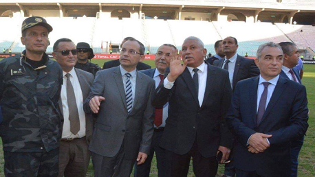 وزير الداخلية يُؤدي زيارة تفقدية إلى ملعب رادس