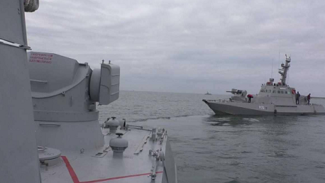 روسيا تحتجز 3 سفن أوكرانية 
