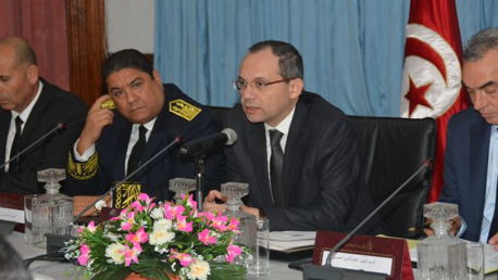 وزير الداخلية يشرف على انعقاد المجلس الجهوي الاستثنائي للأمن بولاية الكاف