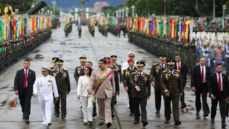 الجيش الفنزويلي يرفض الاعتراف بخوان غوايدو رئيسا لفنزويلا 