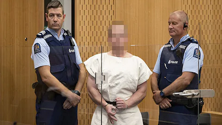 مثول سفاح نيوزيلندا أمام المحكمة بتهمة القتل