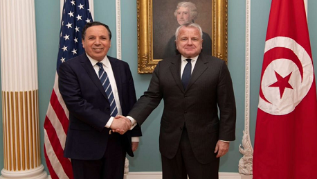 لقاء بين وزير الشؤون الخارجية ونائب وزير الخارجية الأمريكي الولايات المتحدة