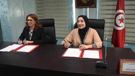 إمضاء اتفاقية بين وزارة التكوين المهني والتشغيل وبلدية تونس 