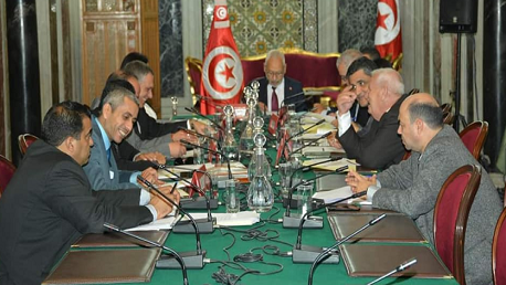 رئيس مجلس نواب الشعب يشرف على اجتماع رؤساء الكتل