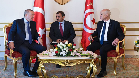 أردوغان و قيس سعيد