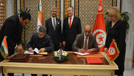 توقيع مذكرة تفاهم بين تونس و الهند لإحداث مركز مشترك للإبداع في مجال تكنولوجيا المعلومات