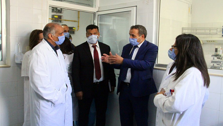 وزير الصحة يزور مركز الإسعاف الطبي الإستعجالي والإنعاش بتونس