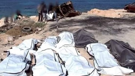غرق مركب مهاجرين بقرقنة:  ارتفاع الجُثث المنتشلة إلى 39 شخصا