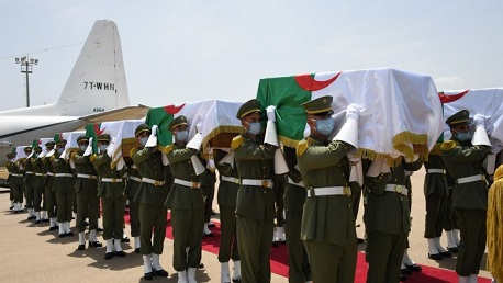 الجزائر: جنازة رسمية خالدة لدفن رفات شهداء المقاومة الشعبية