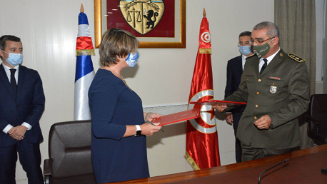 إمضاء إتّفاقيّة بين المعهد الفرنسي بتونس ومدرسة الحرس الوطني بالمرناقيّة