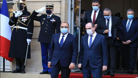  لقاء رئيس الحكومة مع الوزير الأول الفرنسي