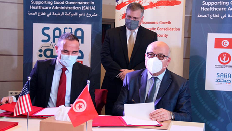 مذكّرة تفاهم بين وزارة الصحّة وسفارة الولايات المتّحدة الأمريكيّة بتونس لدعم الحوكمة في القطاع الصحّي