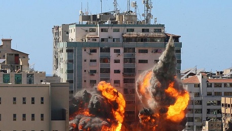 شكوى ضد إسرائيل أمام الجنائية الدولية لقصفها مقرات إعلامية بغزة‎