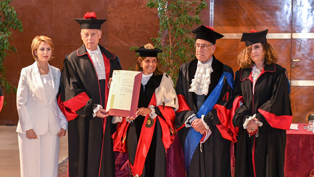 قيس سعيد يتحصل على الدكتوراه الفخرية في القانون من إيطاليا