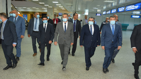 وزير الداخلية في زيارة تفقد إلى مطار قرطاج 
