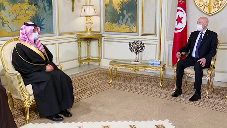 رئيس الجمهورية يلتقي الرئيس التنفيذي للصندوق السعودي للتنمية