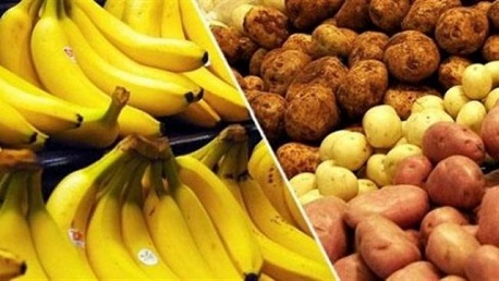 حجز 8.1 طنا من الموز والبطاطا من أجل الاحتكار والمضاربة