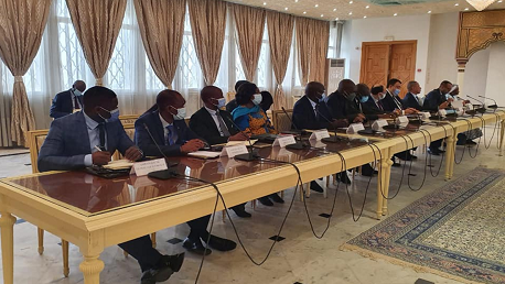 الجرندي في اجتماع مع رؤساء البعثات الدبلوماسية الإفريقية المقيمة المعتمدة بتونس