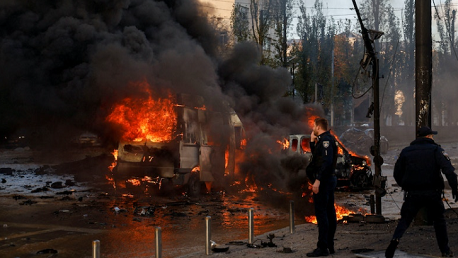 انفجارات تهزّ كييف وعددا من مدن وسط وغرب أوكرانيا