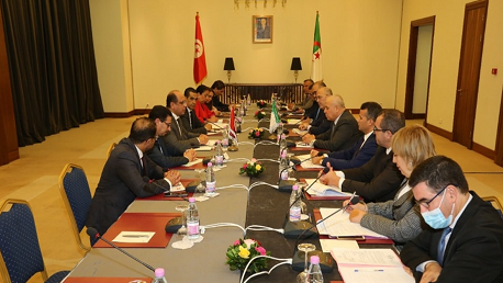 جلسة عمل بين وزير الشؤون الاجتماعية ووزير العمل والتشغيل والضمان الاجتماعي الجزائري 