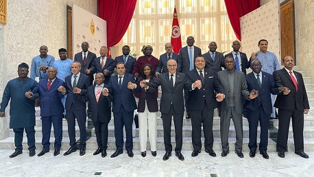 عمّار مجموعه السفراء الأفارقة بتونس