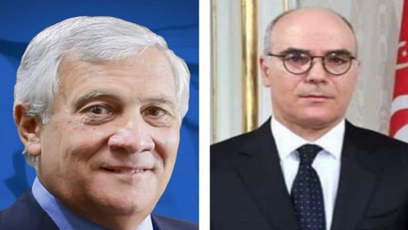 وزير الخارجية و Antonio Tajani