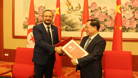توقيع مذكرة تفاهم بين تونس والصين في مجال تكنولوجيات الاتصال والمعلومات 