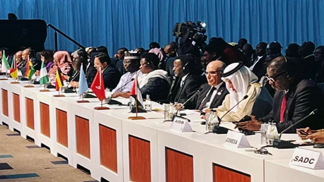 وزير الشؤون الخارجية والتونسيين بالخارج نبيل عمار في كلمة ألقاها أمام القمة الـ 15 لدول مجموعة البريكس 
