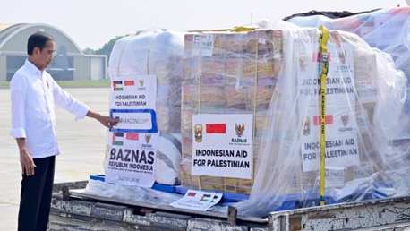 إندونيسيا ترسل 21 طنا من المساعدات الطبية لغزة