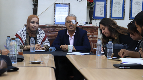 اجتماع للّجنة الوطنية لدعم المقاومة في فلسطين  انعقد اليوم الأربعاء 8 نوفمبر 2023، بمقر النقابة الوطنية للصحف